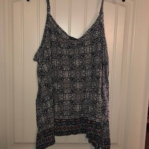 Torrid tank top with Bohemian print